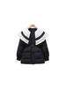 Chamarra Corta de Plumas Dulce con Cuello de Muñeca para Mujer, Nueva Moda Invierno 2026 Acolchada Ajustada a la Cintura Abrigo Estilo Chanel de Plumas de Pato Blanco