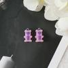 Accesorios de resina, hueso, lindo oso, caramelo, teléfono, accesorios de resina para bricolaje, material para pendientes