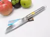 460 Todo Acero Cuchillo para Fruta Yangjiang Acero Inoxidable Mango de Tubo de Acero Cuchillo Pequeño para Fruta Cuchillo Pelador