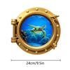 KYYG014 ojo de buey luminoso Adhesivos luminosos de pared Adhesivos decorativos para habitación infantil Adhesivos luminosos extraíbles Tortuga luminosa
