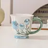 Taza de Cerámica de Alta Calidad con Color Bajo Esmalte, Taza Grande, Taza de Café, Taza de Desayuno, Vaso de Agua, Regalo de Boda para Damas de Honor, Recuerdo para Niñas