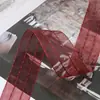 Cinta Coreana Línea Dorada Punto de Salto Cinturón de Gasa Nieve Accesorios para el Cabello diy Material Empaque Ropa Boda Tres Rayas Cinta Brillante