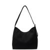 Bolso Casual de Textura de Nicho con Gran Capacidad, Bolso Tote para el Trabajo, Bolso de Hombro de Gamuza, Bolso Grande de Nuevo Estilo para Clase
