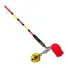 Alarma de Campana Luminosa Electrónica para Pesca con Indicador de Cambio de Color para Señal Visible en la Orilla, Adecuada para Cañas Flotantes y Flotadores Electrónicos