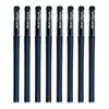 Pluma de gel 0.5 Negro Mate Rojo Azul Carbono Base agua Estudiante Examen Especial Firma Aguja de bola Pluma Venta al por mayor