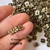 Botones de Ancla de Barco Retro Mini Bronce Antiguo de 4/5/6/7/8mm Hechos a Mano DIY Tela Pequeña Muñecas BJD de Tejido