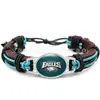 Fábrica de Origen Cordón de Cuero Genuino, Cordón Encerado, Paracord, Pulseras con Cuentas y Otros Accesorios para Fans de los Philadelphia Eagles de la NFL