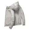 Roupa de Proteção Solar de Seda de Gelo Masculina Verão Lazer ao Ar Livre Esportes Ultra-fina Respirável Proteção UV Roupas para a Pele Roupa de Proteção Solar Jaqueta