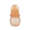 Transfronterizo en stock Juego de biberones de silicona para bebé recién nacido imitación leche materna anticólicos cuello ancho