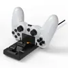 Modelo Privado de Fábrica Controladores de Juego Inalámbricos para PS4 Cargador de Base Doble Cargador Rápido de Base Doble para PS4
