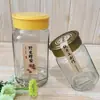 Botella de Miel Octagonal Tarro de Miel Octagonal Paquete de 1 Jin 1.0kg Botella de Miel Tarro de Almacenamiento de Cocina con Tapa Botella Dispensadora de Nido de Pájaro