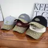 Boné de Baseball Bordado com Letra para Mulheres, Estampa de Leopardo, Novo Estilo Retro Americano, Boné com Aba de Pato Afina o Rosto, Chapéu Macio para Primavera e Outono para Homens