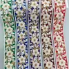 Bordado de Encaje Étnico Cinta Tejida Ropa Diadema Accesorios Decoración Hecho a Mano DIY Bolsas Zapatos Sombreros Accesorios Mayoreo