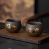 Arcilla Morada Descoloración Taza Maestra Dragón y Fénix Auspicioso Taza de Té de Arcilla Morada Taza de Té Taza de Té Kung Fu Tazón de Té Taza de Té Regalo Personalización