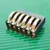 2-10P Base de Bateria de Cobre Fósforo Shrapnel Banhada a Ouro Espaçamento 2,0 Altura Total 4,6 Coluna Conector de Carregamento para Instrumento de Beleza
