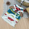 Novos Suéteres de Outono e Inverno para Pets, Roupas de Outono para Pets Estilo Étnico, Roupas Quentes para Gatos, Roupas para Cachorros Bichon, Teddy, Lulu da Pomerânia