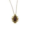 Colgante de moda transfronteriza con huecos que combinan con todo, con incrustaciones de diamantes geométricos, cadena de clavícula de lujo para mujer, regalo, collar de princesa dulce