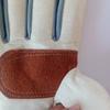 Guantes de Lona al por Mayor, Doble Capa Engrosada, Palma de Cuero de Ferrocarril, Resistentes al Desgaste, Protectores, Cálidos, Antideslizantes