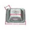 Estantes Metálicos, Tazas para Pies Cuadradas de Tubo de Acero Fundido, Bases para Pies Apilables, Equipo para Estaciones de Trabajo, Tazas para Pies de Hierro Fundido, Soportes de Bisagra, Dispositivos de Tracción