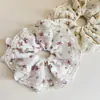 Anel de Cabelo Grande Estilo Pastoral Renda Intestino Grosso Anel de Cabelo Camada Dupla Floral Pequeno Estilo Mori Corda de Cabelo Anel de Cabelo Feminino