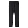 Pantalones Transfronterizos de Seda de Hielo para Hombre Verano Delgados Anchos Elásticos Pantalones de Fitness para Correr Tejido de Nylon de Alta Elasticidad