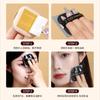 Laipin Shangge Meng Papel Absorbente de Grasa Purificante Suave Portátil Removedor de Maquillaje Removedor de Grasa Sin Maquillaje Quitar Maquillaje Viene con Polvera Espejo Papel de Carbón de Bambú