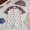 Traje de baño para niño 2026 Una pieza Protección solar Manga larga Dinosaurio Lindo Dibujo animado Niños Bañador para aguas termales Atuendo de vacaciones
