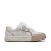 Aidemeng Zapatos Blancos Nuevos para Mujer 2024 Nuevos Zapatos de Lona con Suela Gruesa Diseño de Nicho Combinan con Todo Zapatos de Skate Zapatos Casuales