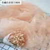 Adereços para fotografia de unhas fio de neve lantejoulas vestido estampa toalha de mesa gaze estrelada adorno de cabeça prata quente aniversário