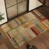 Alfombrilla de suelo de tierra de diatomeas a cuadros de retazos estilo retro chino para baño y inodoro, absorbente, de secado rápido, fácil de mantener, se puede enviar en nombre de otros