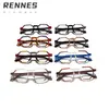 Nuevas gafas Rayan poligonales anti luz azul para hombres y mujeres, elegantes y casuales, montura simple estilo coreano para estudiantes miopes