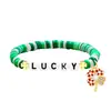 Nueva calle europea y americana. Día de San Patricio Día de San Patricio Comercio Electrónico Transfronterizo Pulsera de Arcilla
