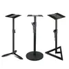 Soporte para Altavoz Pie Elevador Soporte de Piso Metálico HIFI Surround Escritorio KTV Soporte para Libros de Audio