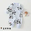 Mameluco para Bebé Infantil Recién Nacido Ropa para Bebé Algodón Puro Clase A Primavera y Otoño Pelele Ropa para Bebé Anxiang