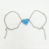 Pulsera de Bloques de Construcción para Pareja Bff Se Puede Ensamblar y Desmontar Pulsera de Bloques de Construcción Pulsera con Colgante de Corazón de Amistad Creativo para Equipo