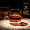 Venta al por mayor Creativo Martillo Texturizado Vaso de Whisky Bar Pirámide Vaso para Licores Restaurante Estilo Desierto Vaso de Cerveza Lata Añadir LO