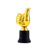 Troféu Criativo de Polegar para Cima de Plástico com Gravação em Estoque para Atividades Competitivas de Alunos do Jardim de Infância e Ensino Fundamental Prêmios Comemorativos