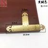 Porta de Armário de Canto Imitação Estilo Chinês Porta em T Peça de Canto de Ângulo Reto Ornamento de Canto Protetor de Canto de Cobre Acessórios de Ferragens