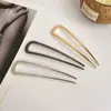 Pasador en forma de U para el Viaje Diario, Herramienta para Peinar Moños en el Cabello para Mujeres, Pasador Grande Simple Moderno, Pinza para el Cabello, Pasador para el Cabello