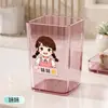 Juego Familiar de Seis Vasos de Enjuague Bucal de Dibujos Animados para Niños y Padres, Vasos para Cepillos de Dientes, Vasos Creativos Espesos para Cepillarse, Vasos de Enjuague Bucal