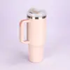 Copo Térmico Stanley 40oz de Aço Inoxidável com Camada Dupla e Canudo, Copo de Café, Copo para Carro, Grande Capacidade, Aço Inoxidável 304