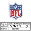 NFL Pro Football Liga Mayor Equipo Logo Transfronterizo Más Vendido Pegatinas de Tela Bordadas Respaldo Adhesivo Pegatinas de Tela Bordadas Deportivas