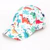 Aliexpress Internacional Novo Boné de Baseball Infantil Moda Estampado Dinossauro Chapéu de Sol Exportação Chapéu de Menino T480