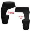 Leggings Fitness Masculinas Amazon transfronteiriço anti-tensão muscular cinto de proteção para quadril levantamento de peso proteção para coxas Equipamento de proteção esportiva