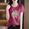 Liquidación Descuento de Marca Estilo Chino Nuevo Estilo Nacional Nuevo para Mujer Tallas Grandes Ropa Interior Cubre Vientre Holgada Camiseta Reductora de Edad