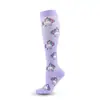 Calcetines de compresión deportivos unisex para pantorrillas, más de 200 estilos de calcetines de compresión largos para saltar la cuerda y correr, directo de fábrica