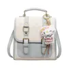 Mochila de Moda, Sencilla y Linda, Nuevo Estilo Verano 2026, Bolso de Bloques de Color de Alta Gama, Elegante y Estiloso, Gran Capacidad para Mujer