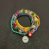 Pulseras apilables de cuentas estilo bohemio transfronterizas con diseño de nicho, pulseras apilables de cuentas vintage versátiles y únicas