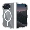 Aplicável à Capa de Celular Magnética Dobrável Duo para Apple iPhone Transparente Cobertura Total Proteção Contra Quedas com Protetor de Dobradiça