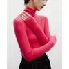 Malha de Base Feminina Luxuosa Italiana Lavável 120S Lã 160S Pontos 18 Sem Costura